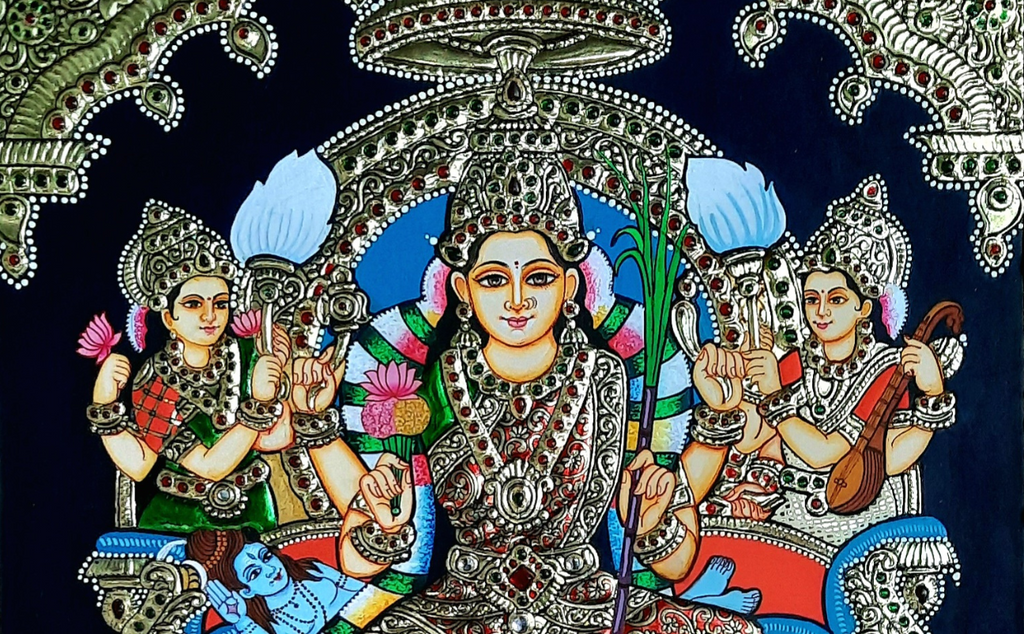 When Traditional Art Meets Chemistry: Decoding the Authenticity of Gold in Thanjavur Paintings