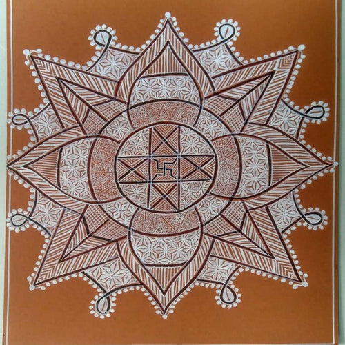 Handpainted painting by our artist