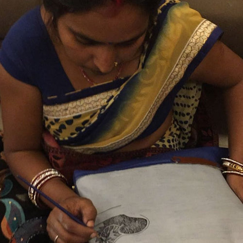 Handpainted painting by our artist