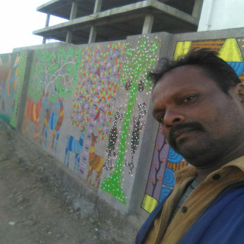 Handpainted painting by our artist