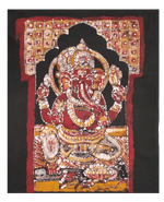 Buy Lord Ganesha Mandapa Batik Painting
