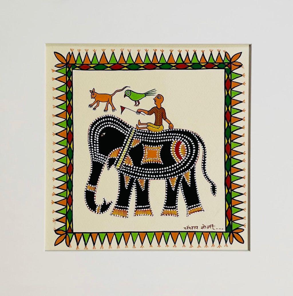 A Nature's Ride In Pithora Art by Chanchal Soni Thumbnail