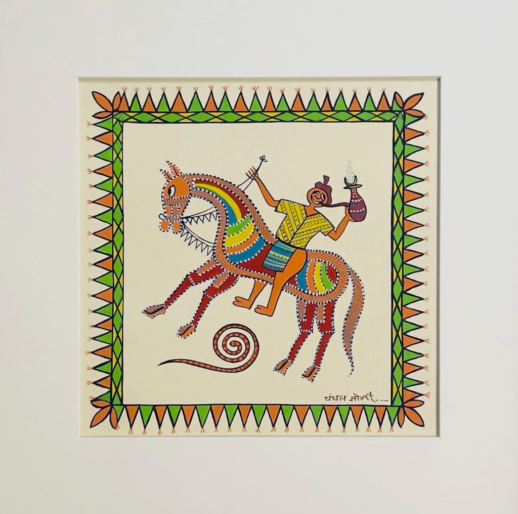 Baba Ganeh in Pithora Art by Chanchal Soni Thumbnail