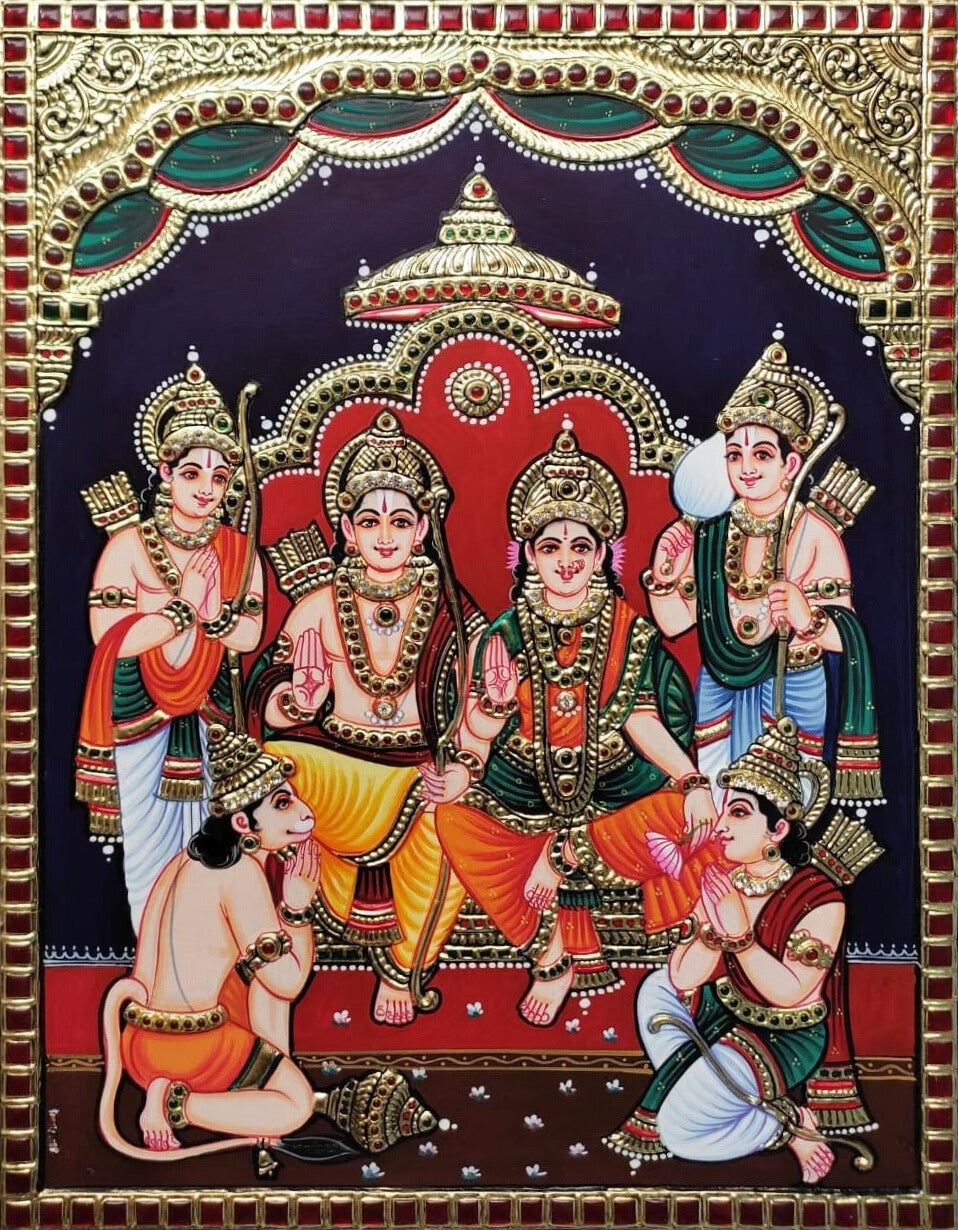 Ram Darbar In Tanjore by R. Jayanthan Thumbnail