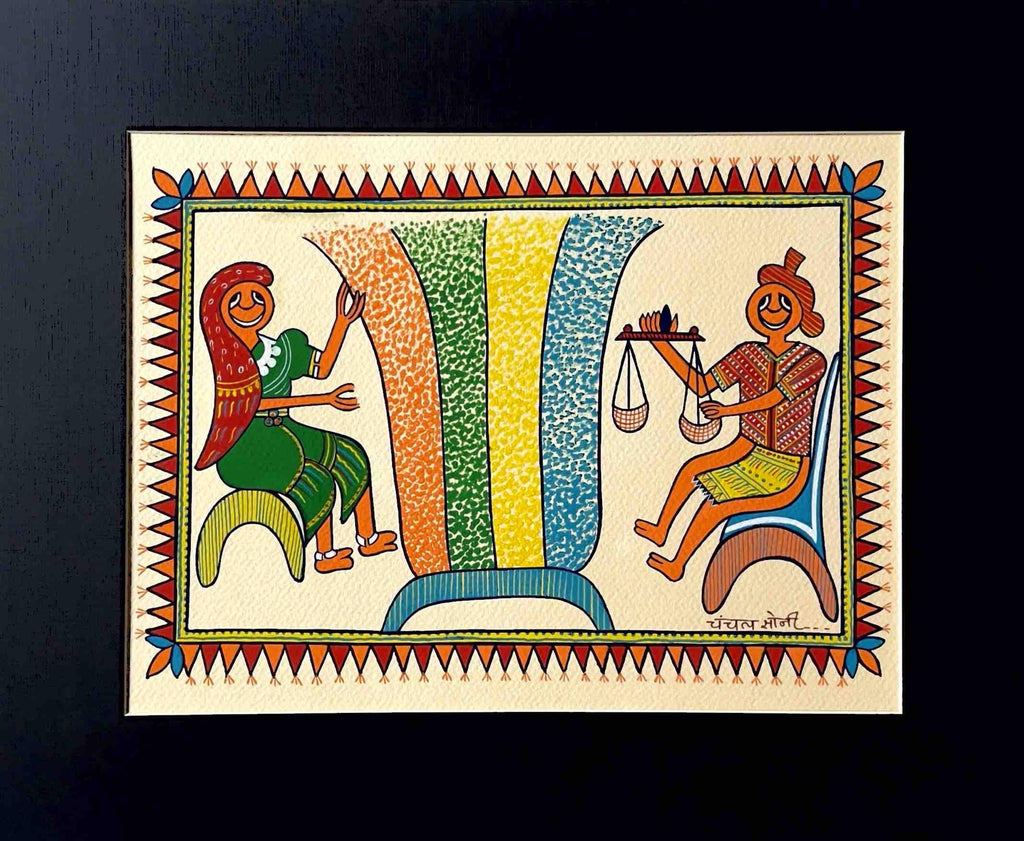 The Harvest Tradition: Exchanging Grains in Pithora Art by Chanchal Soni Thumbnail