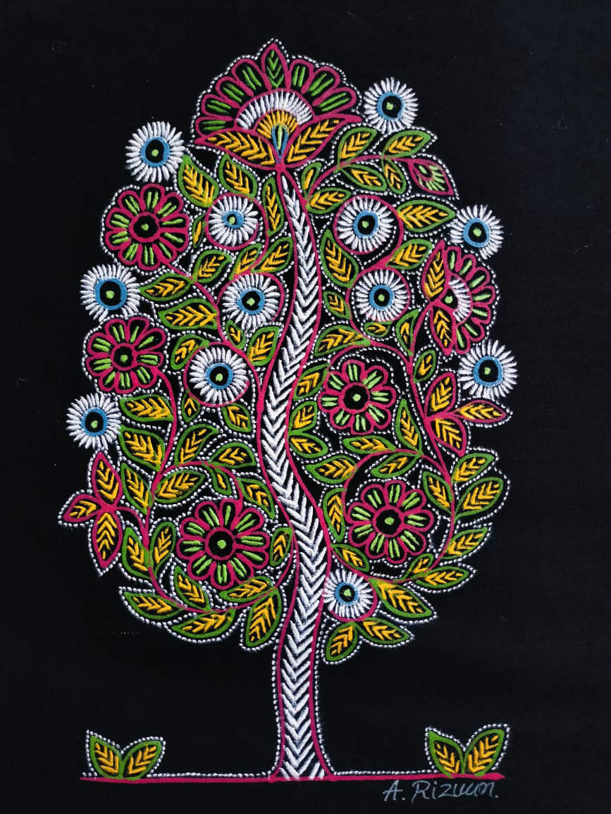 Tree In Rogan by Rizwan Khatri Thumbnail