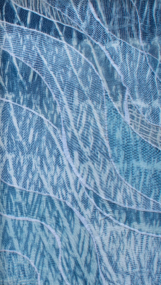 Ardhganga in Sujani Textile by Do Suta (Set of 2) Thumbnail