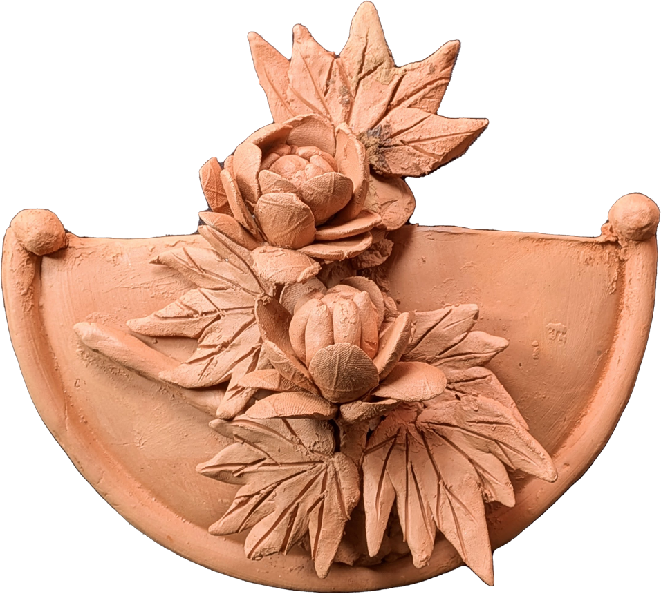 Crescent Garden in Terracotta by Dolon Kundu Thumbnail