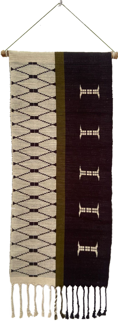 Traditional Loin Loom Naga Textile Art in Contemporary Wall Hanging by Nagaloom Thumbnail