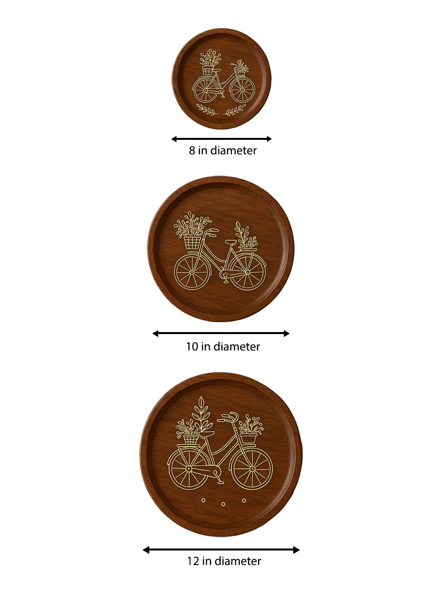 Cycle Wall plates in Tarkashi by Gaurav Shakya Thumbnail