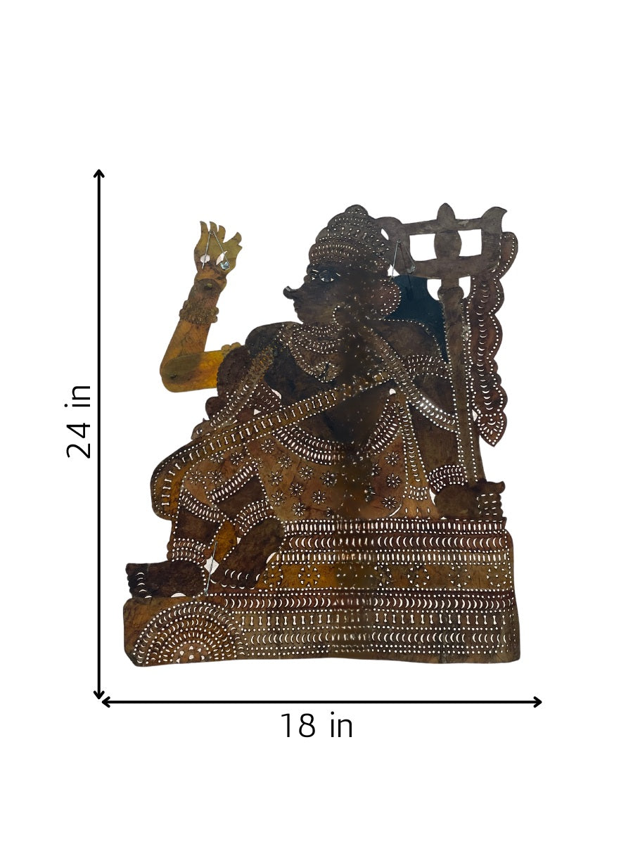 Kumbhakarna in Tholpavakoothu by Rajeev Pulavar Thumbnail