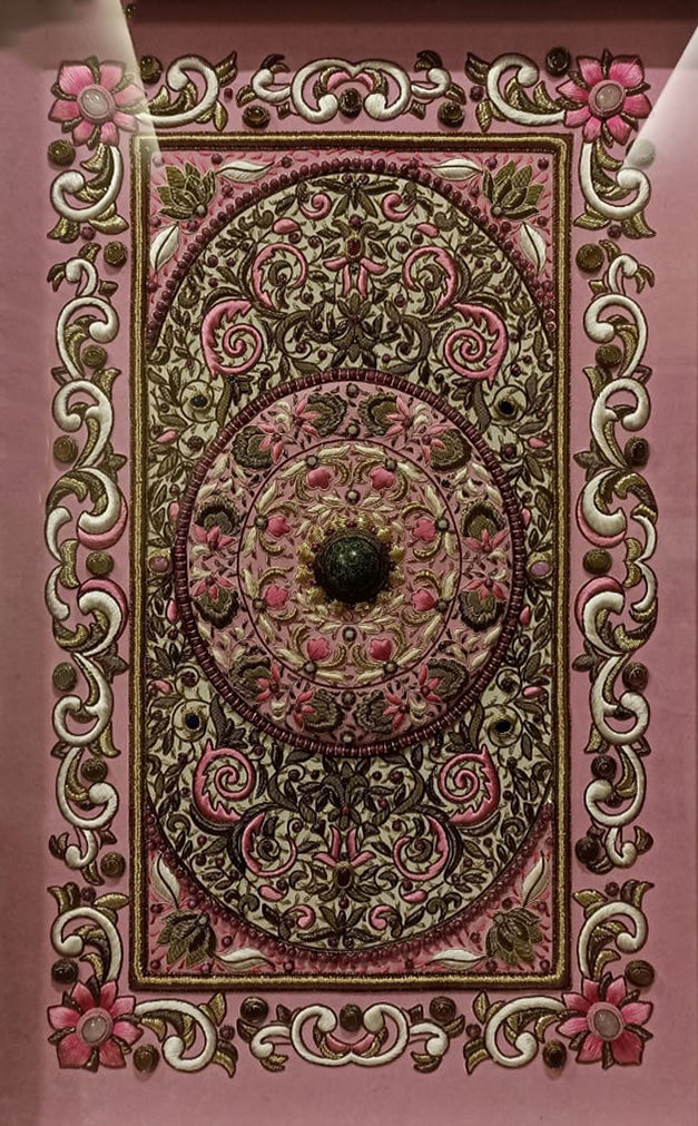 Floral Design in Zardozi by Md. Bilal Thumbnail