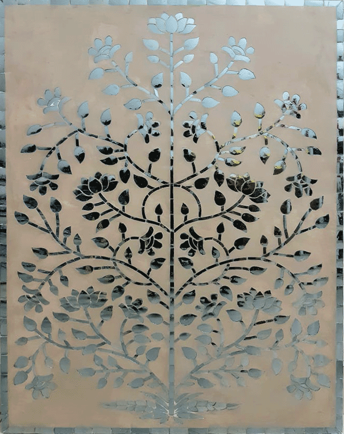 Blooming Tree in Thikri by Happy Kumawat Thumbnail