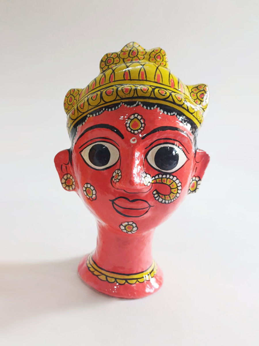 Shop Goddess Durga Cheriyal Mask 