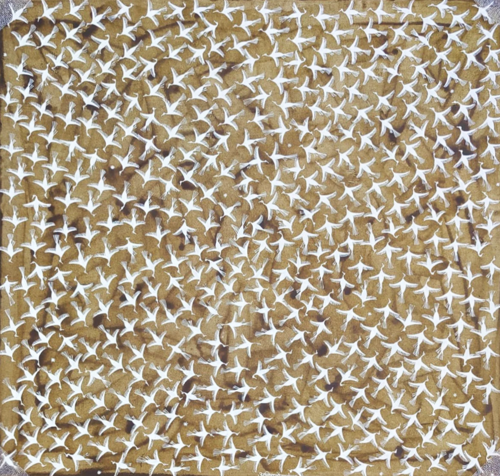 Free Birds : Warli Painting by Anil Wangad Thumbnail