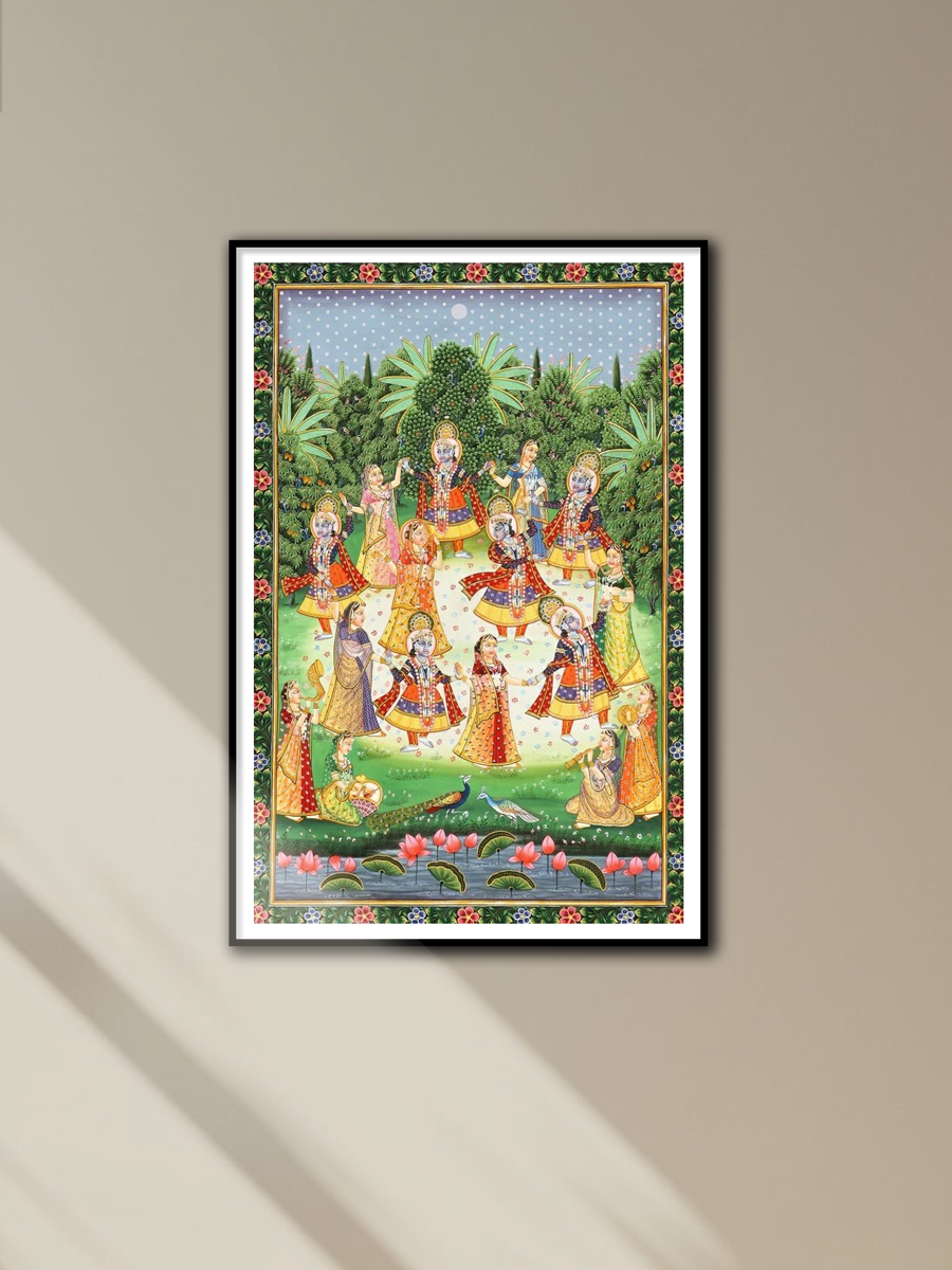 Shop Krishna's Dance: A Pichwai Painting