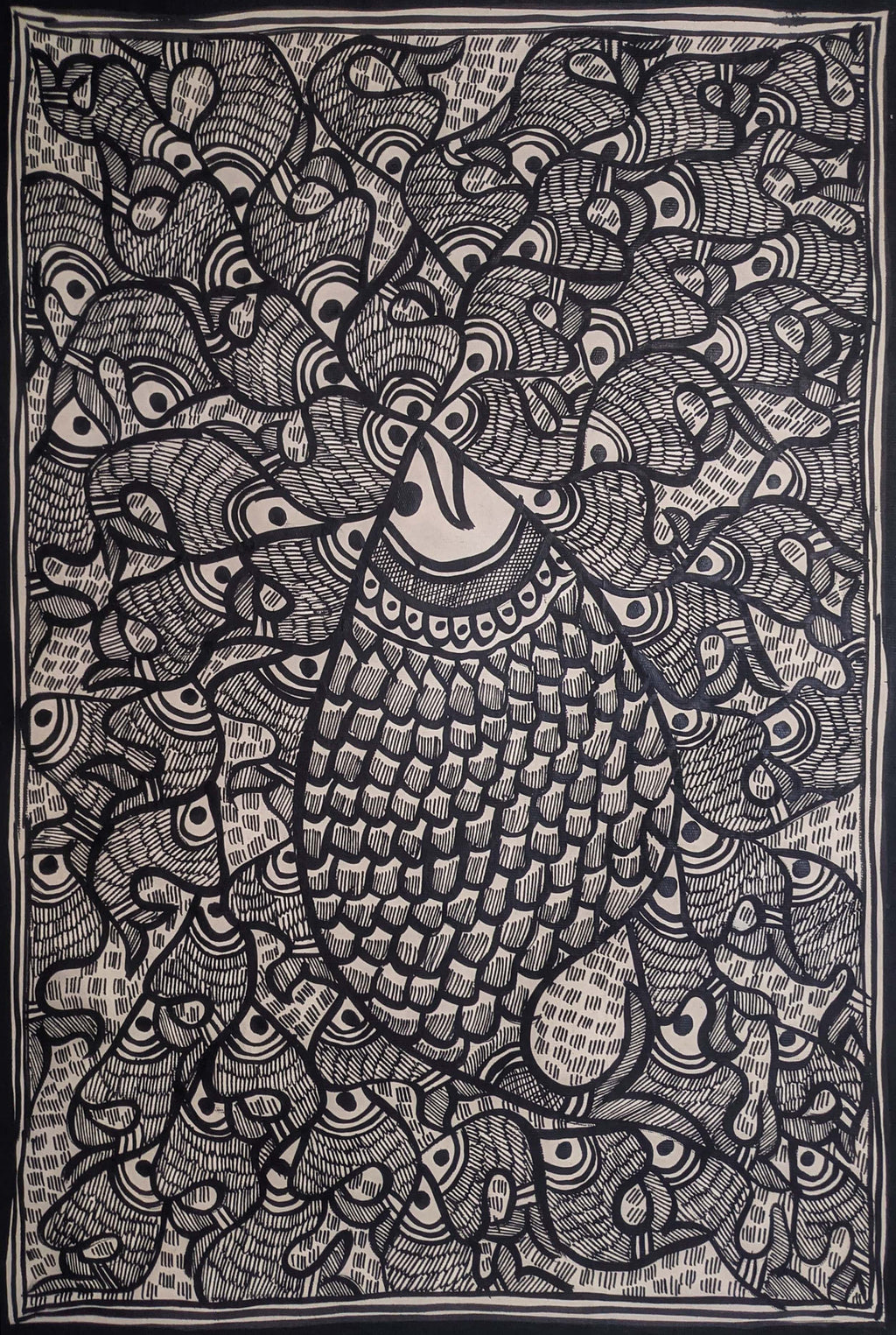 Fishes in Madhubani by Ambika Devi Thumbnail