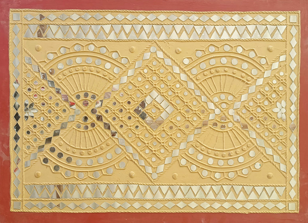 Mud Work in Lippan Kaam by Majikhan For Home Decor, Gifting Thumbnail