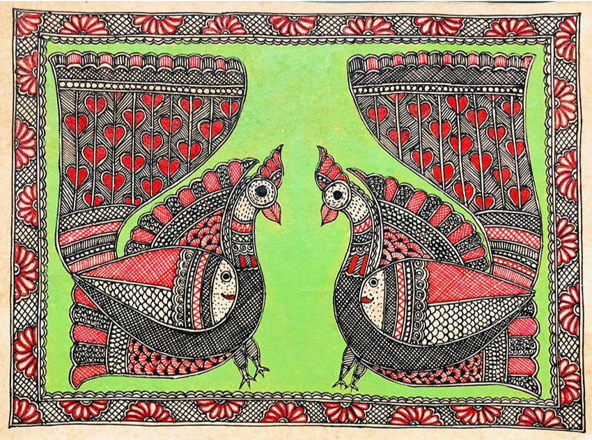 Mystical Artistry -Divine Entities of Madhubani Paintings by Ambika Devi Thumbnail