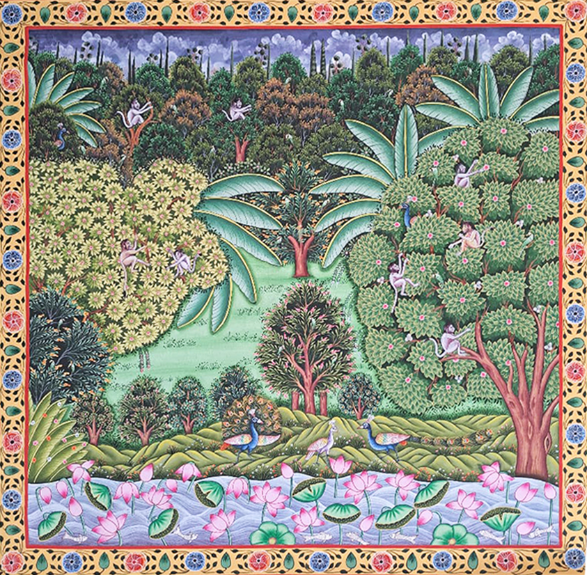 The Enchanting Flora: Pichwai by Shehzaad Ali Sherani Thumbnail