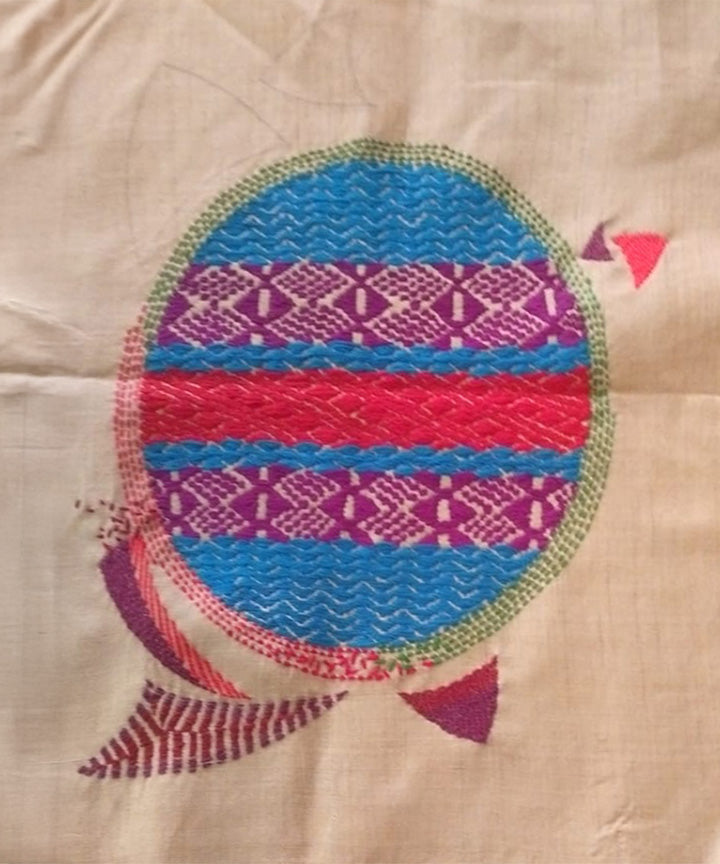 The Planetary Cosmos in Kantha by Mahamaya Sikdar Thumbnail