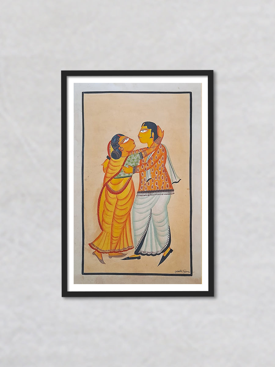Shades of Love: Vibrant Embrace by Sonali Chitrakar