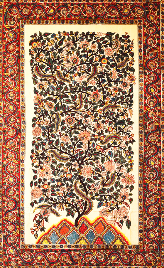 Tree of Life Kalamkari Painting by Siva Reddy Thumbnail