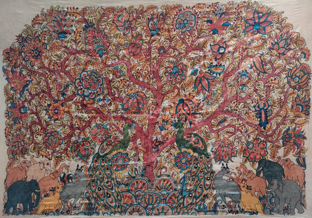 Tree of Life: Kalamkari painting by Harinath.N Thumbnail