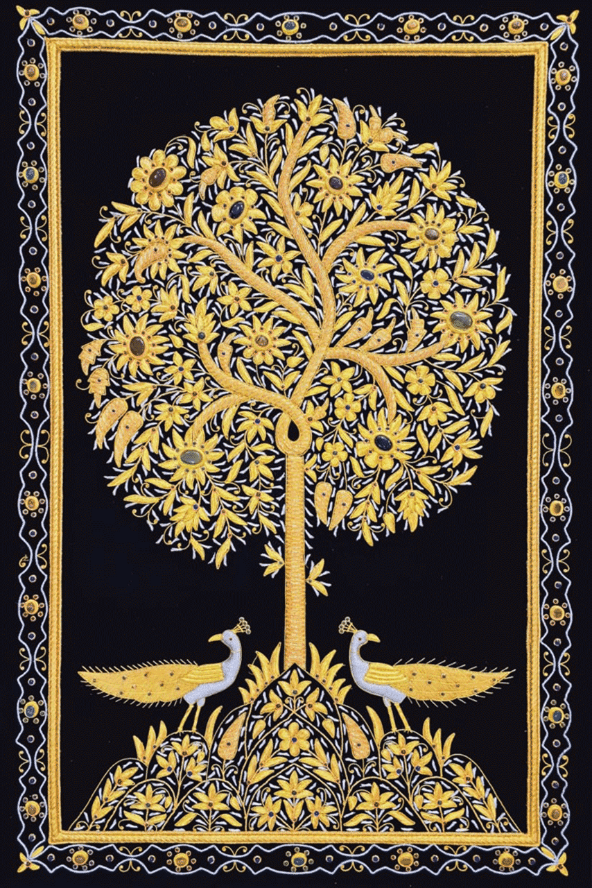 Tree of Life in Zardozi By Md.  Bilal Thumbnail