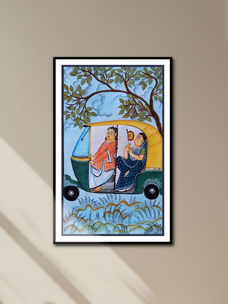 Retail　Modern　Tech　Pvt　Painting　Life　and　by　Handpainted　Memeraki　Kalighat　–　Chitrakar　Uttam　Ltd.