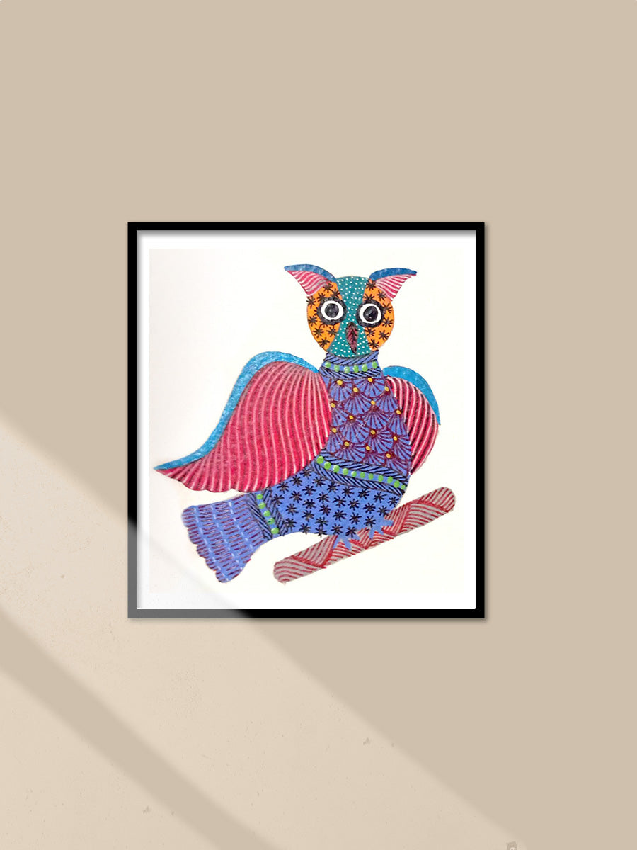 Shop Owl in Gond by Kailash Pradhan