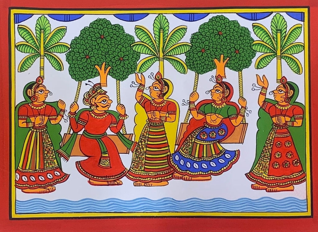 A Joyous Festival: Phad Painting by Kritika Joshi Thumbnail