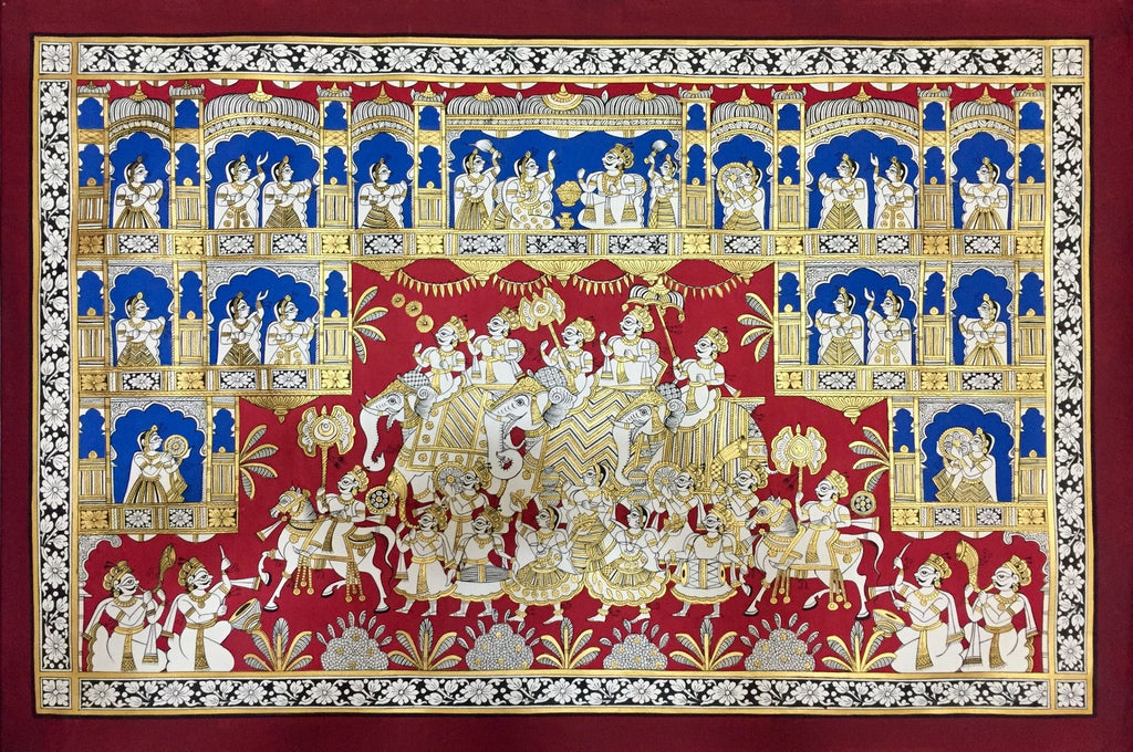 Fagh Utsav: Phad Painting by Kritika Joshi Thumbnail