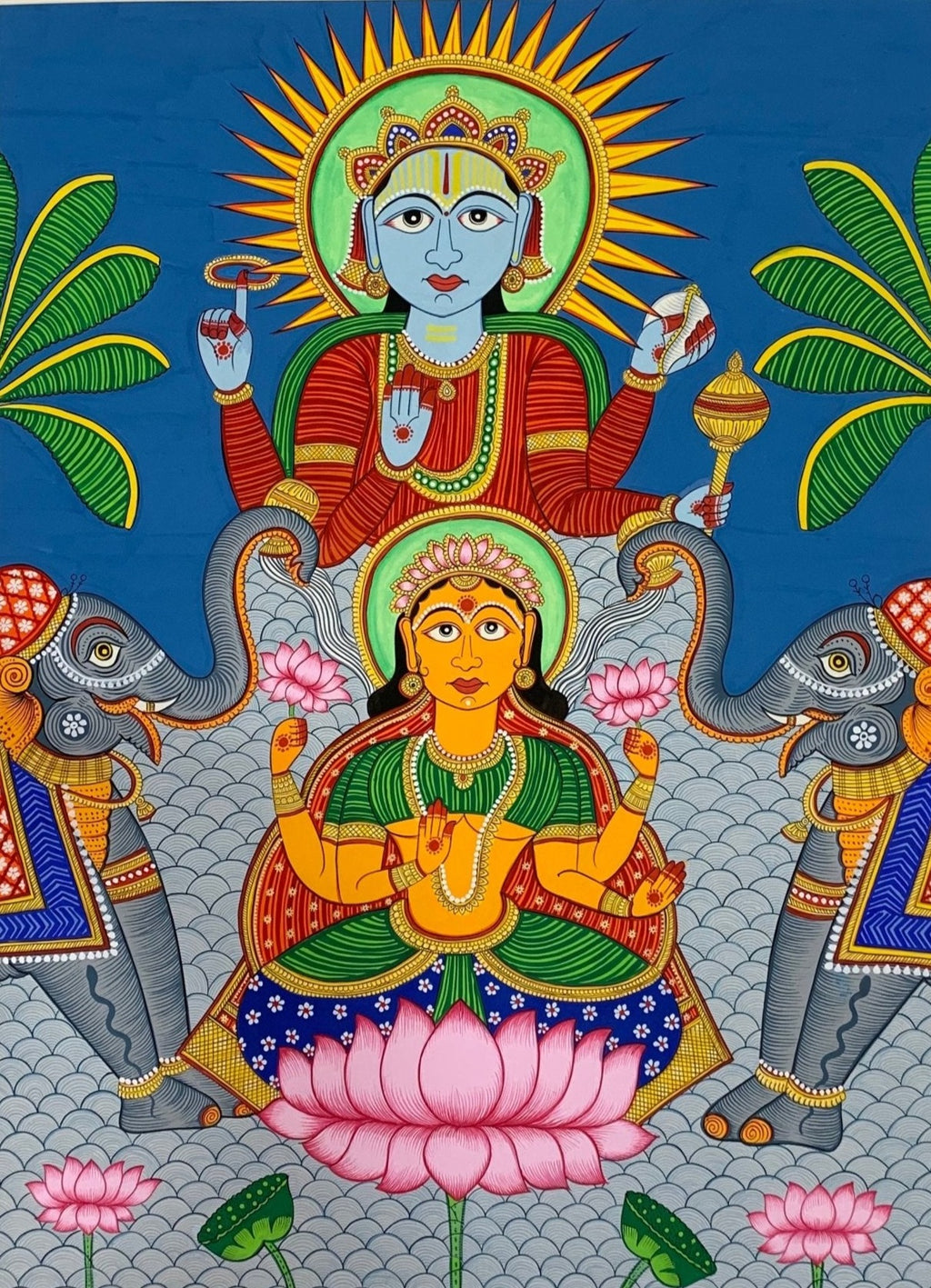 Harmony in Divine: Lakshmi-Narayan phad by Kritika Joshi Thumbnail