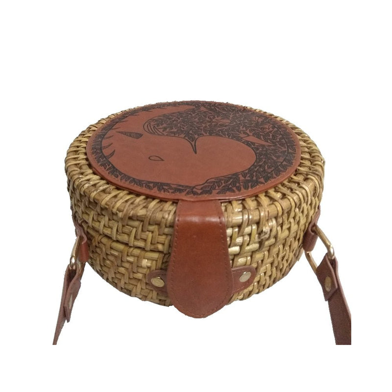 Buy Cane Round Sling Bag Online at Best Price in India Shop