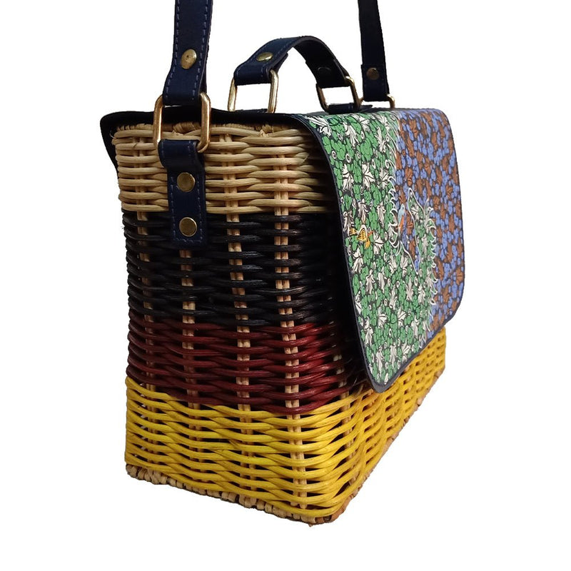 Box shaped sling bags best sale