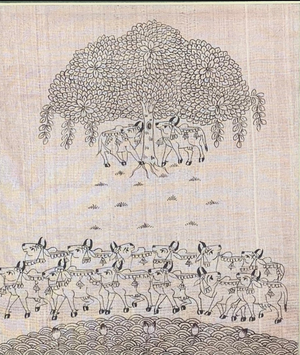 Tree of Life: Phad Painting by Kritika Joshi Thumbnail