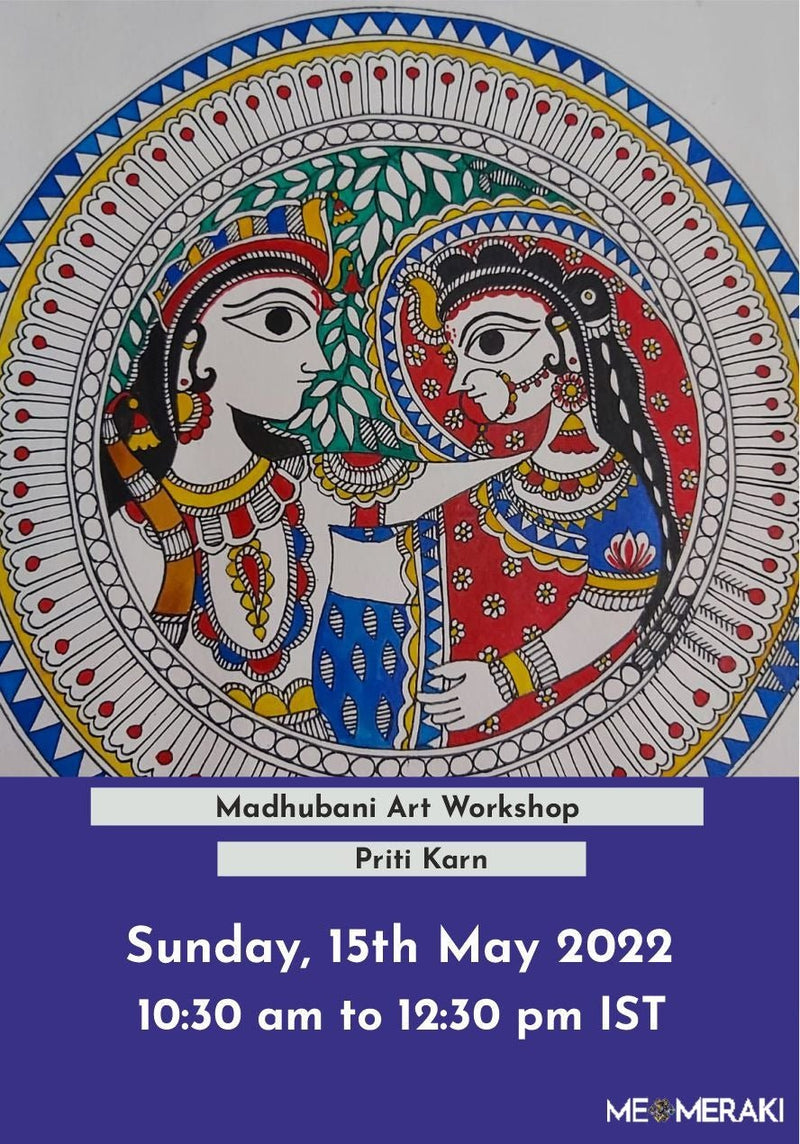 Buy Recording : Online Madhubani Art Workshop With Priti Karn ...