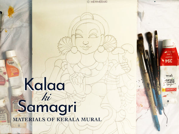 KERALA MURAL MASTERCLASS (ON DEMAND, PRE-RECORDED, SELF PACED) Lesson Image