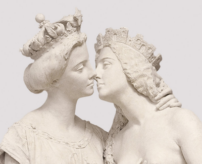 Tracing Lesbian Love in Historical Sculptures