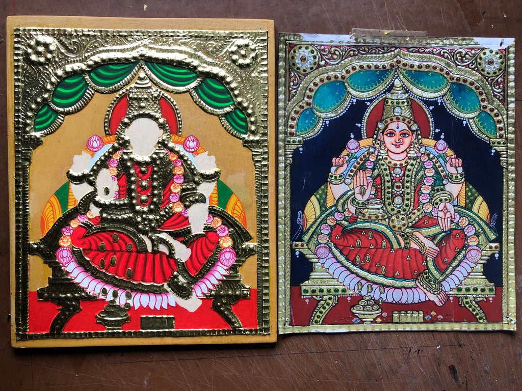 The Evolution of Thanjavur Paintings: Unraveling the Influences that Shaped Them