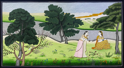 Kishangarh and Kangra: A Comparitive Study of Indian Miniature Art