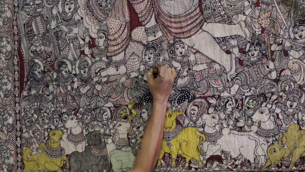 How to Authenticate a Kalamkari Painting?