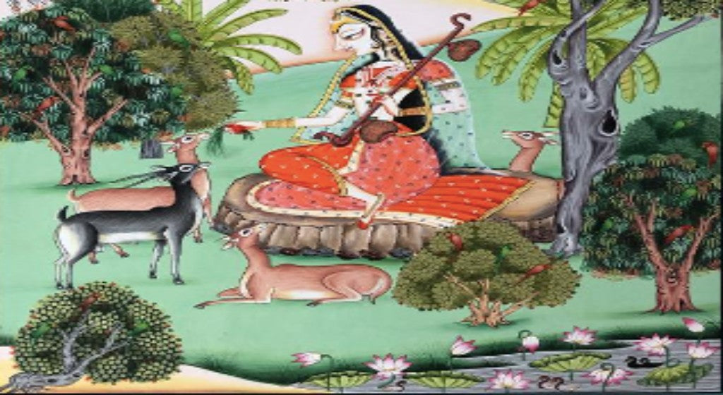Ragamala series: Raga Bhairava and Raga Malakaushik