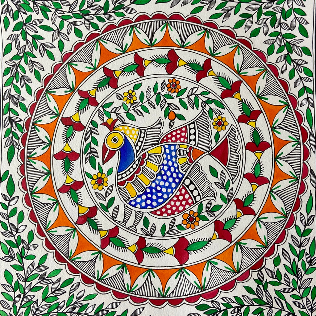 Madhubani art work