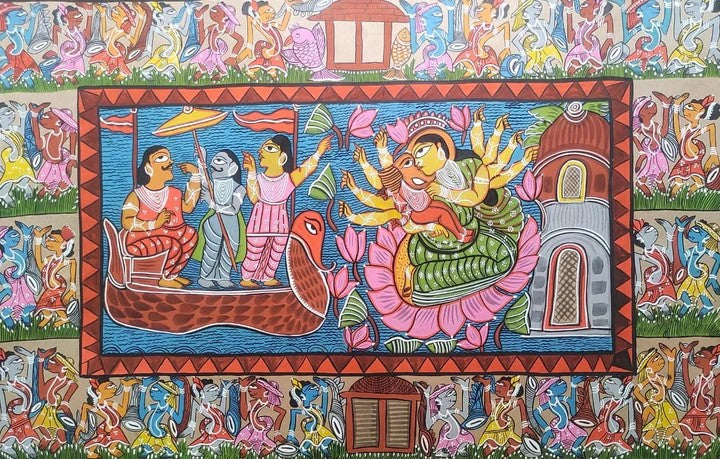 Unfurling a world of wonder: A journey into Bengal Pattachitra