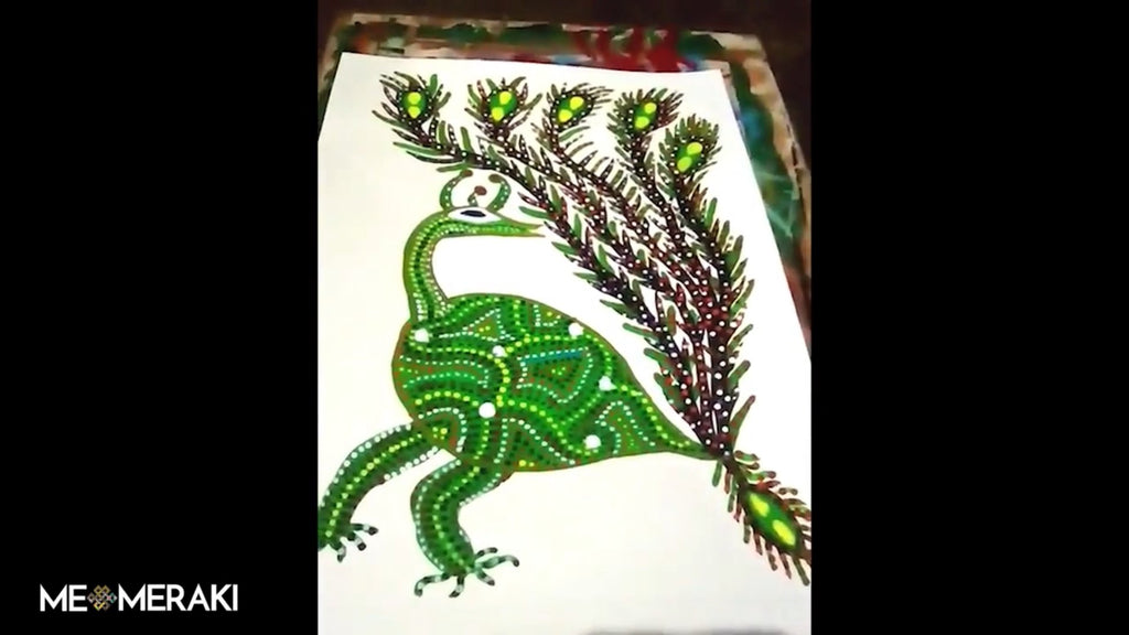 Bhil Art by Subhash Amaliyar - MeMeraki.com