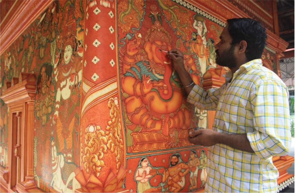 Kerala Mural Paintings - MeMeraki.com