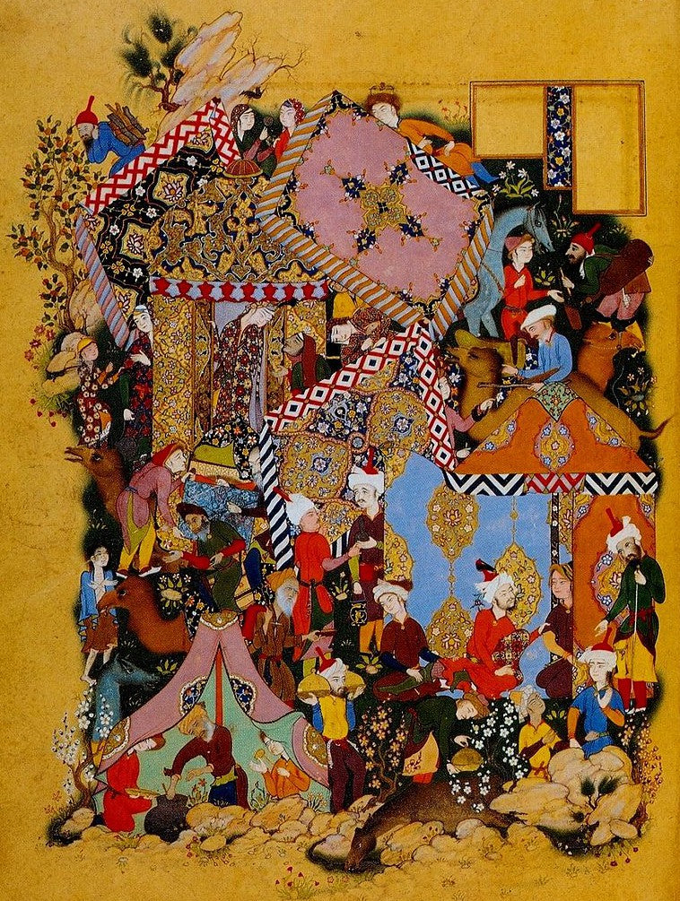 From Persia to India: The Historical Fusion in Mughal Miniature Paintings