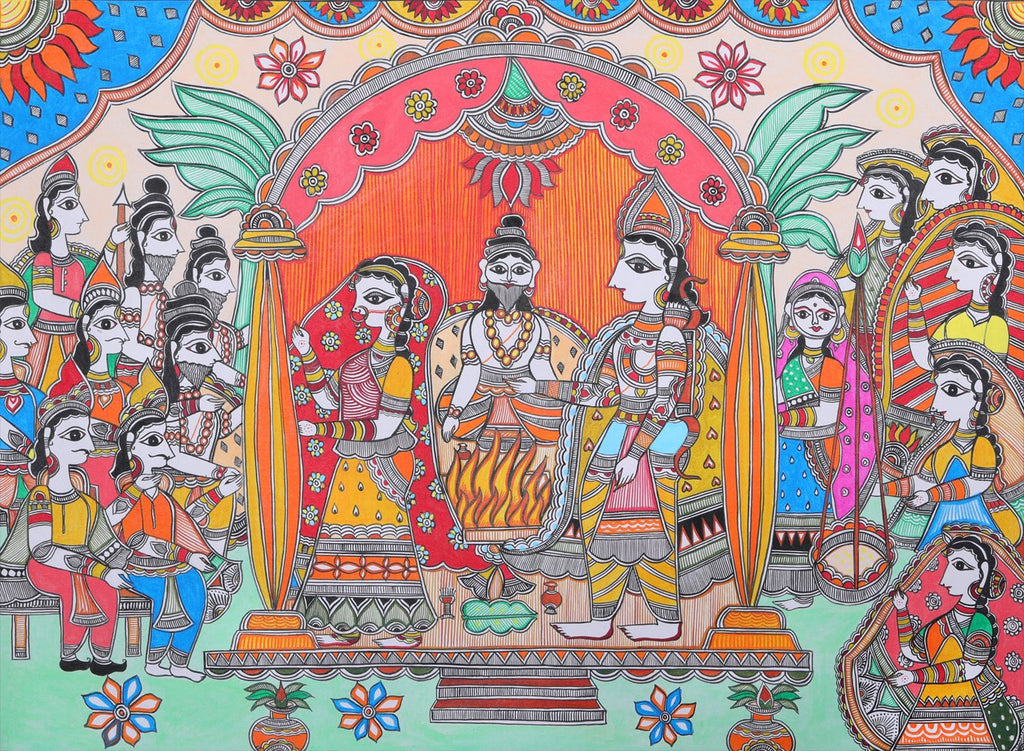 How To Identify a Madhubani Painting?